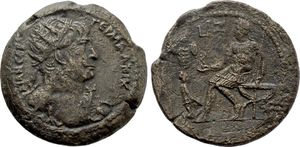 Trajan 98-117 AD - Alexandria - AE Drachm - RPC-III-4794